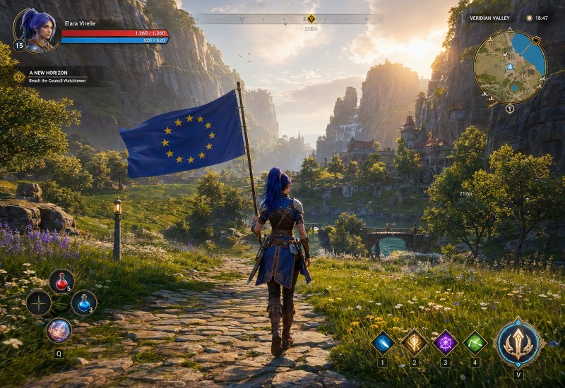 EX-VETERANO DA EPIC GAMES CRIA "IMMENSE ENGINE": ALTERNATIVA EUROPEIA À UNREAL ENGINE COM APOSTA EM IA