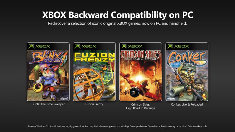MICROSOFT LANÇA PROGRAMA DE RETROCOMPATIBILIDADE DO XBOX NO PC COM QUATRO CLÁSSICOS DO CONSOLE ORIGINAL
