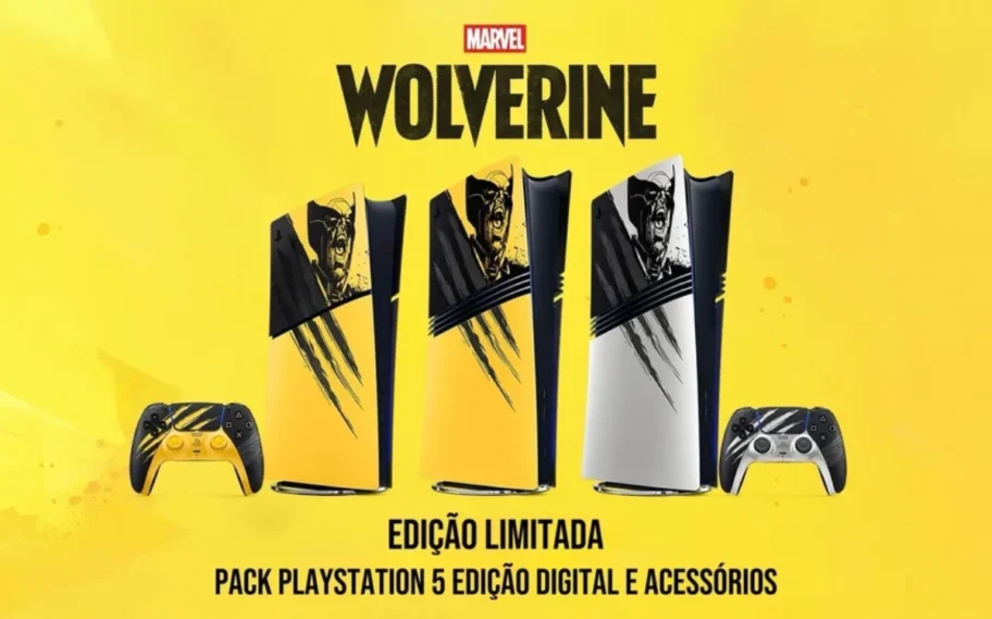 PS5 EDIÇÃO LIMITADA DE MARVEL'S WOLVERINE É ANUNCIADA NO BRASIL COM PRÉ-VENDA A PARTIR DE 19 DE AGOSTO