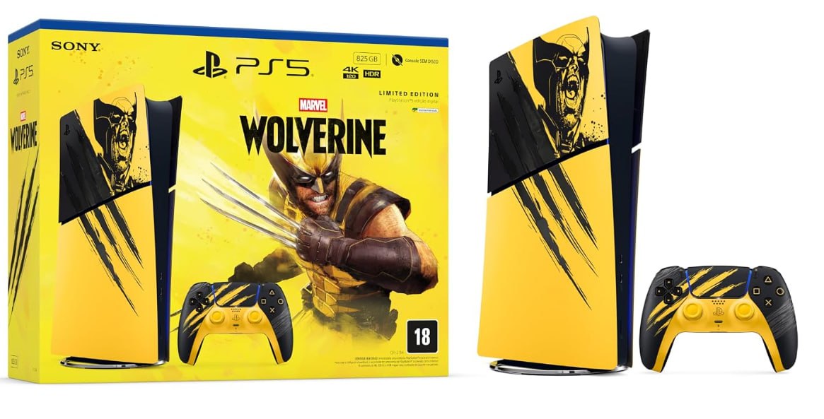 PS5 EDIÇÃO LIMITADA DE MARVEL'S WOLVERINE É ANUNCIADA NO BRASIL COM PRÉ-VENDA A PARTIR DE 19 DE AGOSTO