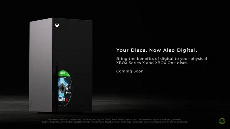 MICROSOFT LIBERA RECURSO DISC TO DIGITAL PARA TODOS OS USUÁRIOS DE XBOX SERIES X E XBOX ONE