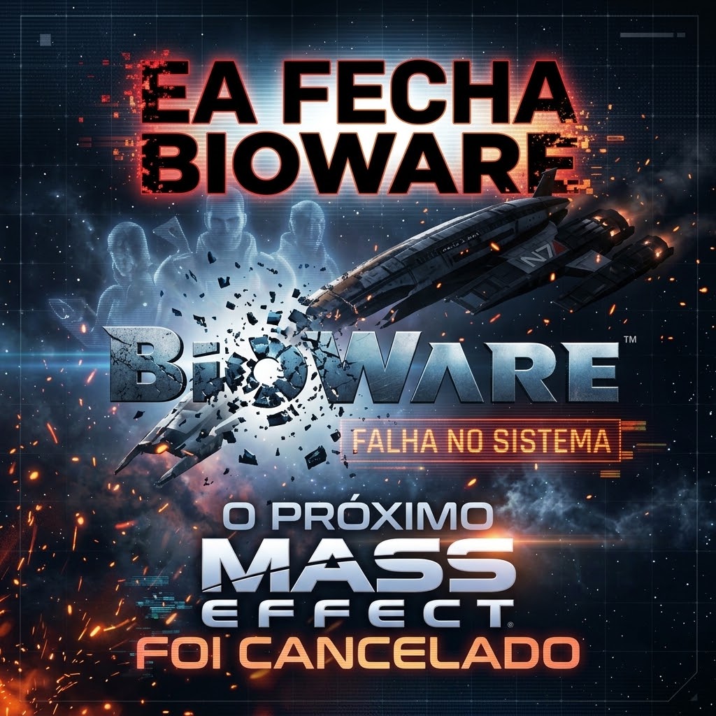 EA FECHA A BIOWARE, DEMITE 400 FUNCIONÁRIOS E CANCELA O PRÓXIMO MASS EFFECT, SEGUNDO BLOOMBERG